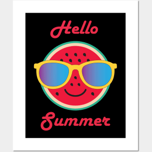 hello summer Posters and Art